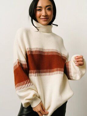 Antonov Turtle Neck Sweater | Angora Blend | Baltic Born | XS-M